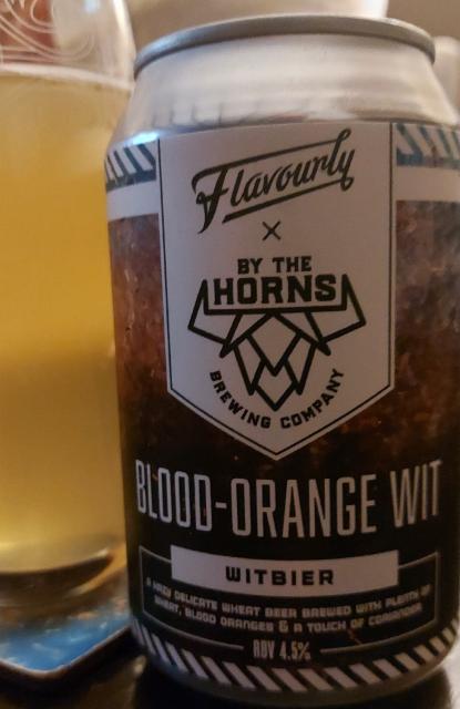 Blood Orange Wit 4.5%, By The Horns Brewing Co., England
