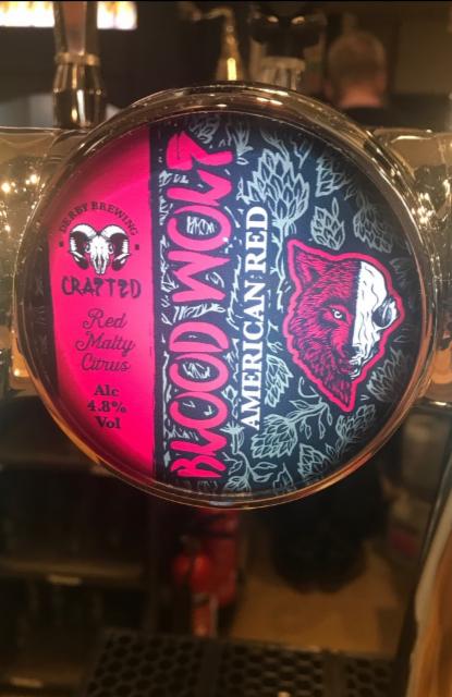 Blood Wolf 4.8%, Derby Brewing, England