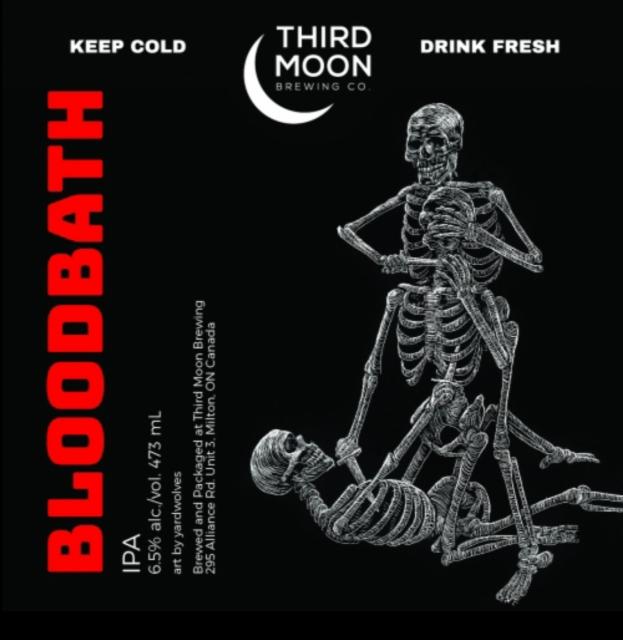 Bloodbath 6.5%, Third Moon Brewing Company, Canada