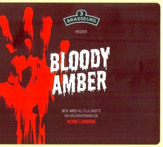 Bloody Amber 6.5%, Les 3 Brasseurs / The 3 Brewers Lille, France