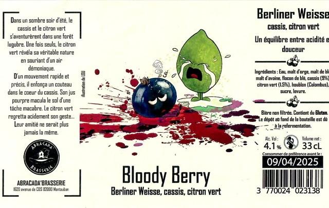 Bloody Berry 4.1%, Abracada'Brasserie, France