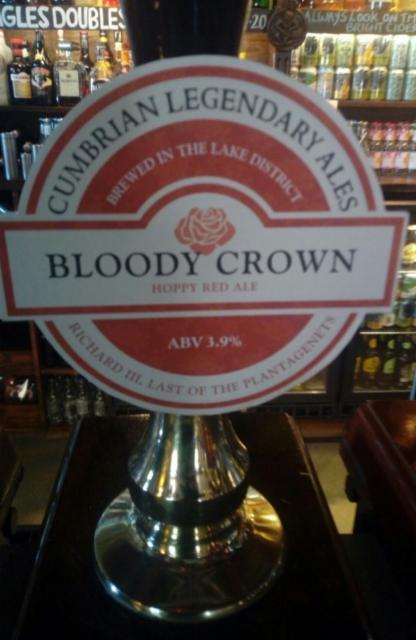 Bloody Crown 3.9%, Cumbrian Ales, England