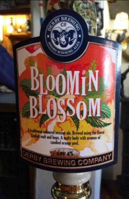 Bloomin Blossom 4.0%, Derby Brewing, England