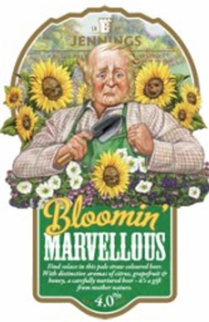 Bloomin' Marvellous 4.0%, Jennings Brewery, England