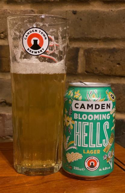 Blooming hells 4.6%, Camden Town Brewery (AB InBev), England