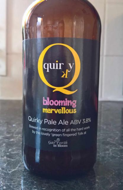 Blooming Marvellous 3.8%, Quirky Ales Limited, England