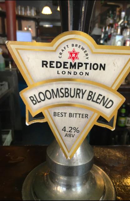 Bloomsbury Blend, Redemption Brewing Co