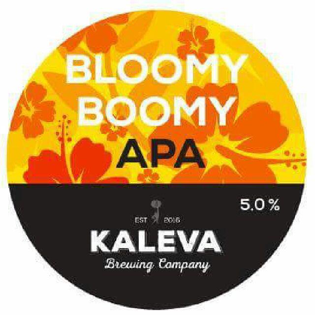 Bloomy Boomy APA 5.0%, Kaleva Brewing Company, Finland