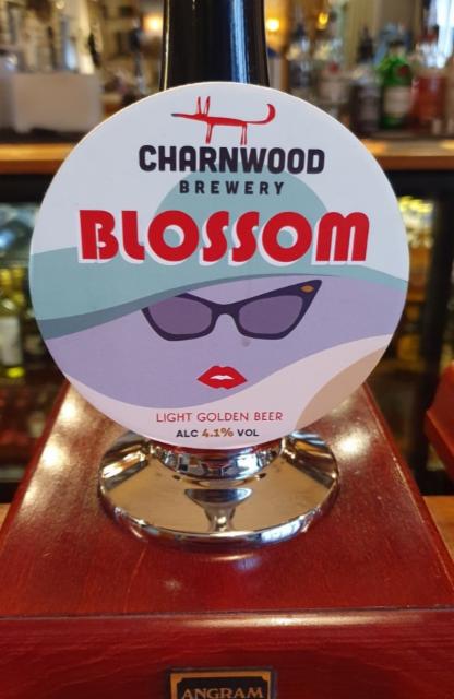 Blossom 4.1%, Charnwood Brewery, England