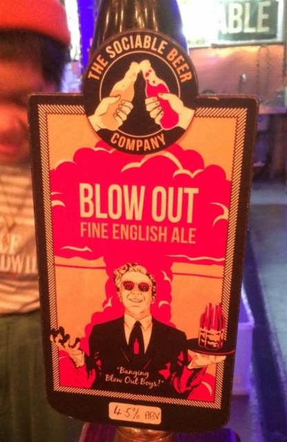 Blow Out 4.5%, The Sociable Beer Company, England