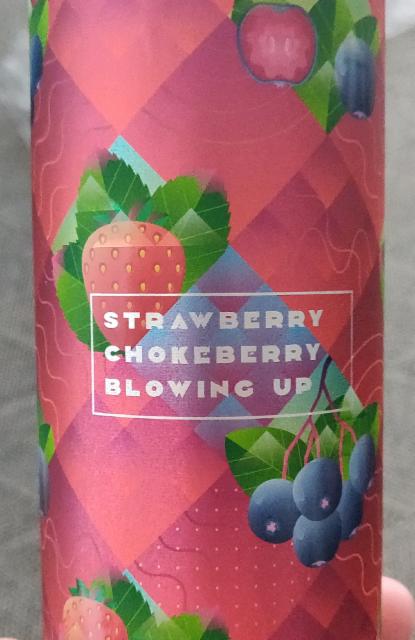 Blowing Up: Strawberry & Chokeberry Sour Ale 5.5%, Stamm Brewing, Russia
