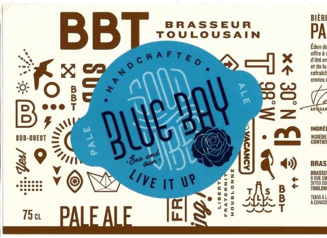 Blue Bay 5.0%, BBT - Brasseur Toulousain, France