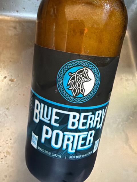 Blue berry porter, Brasserie de l'Arzon