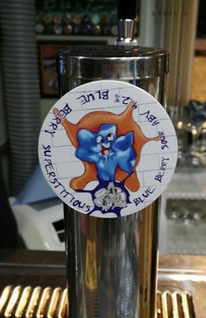 Blue Berry Superstitious 4.2%, The Inkspot Brewery, England