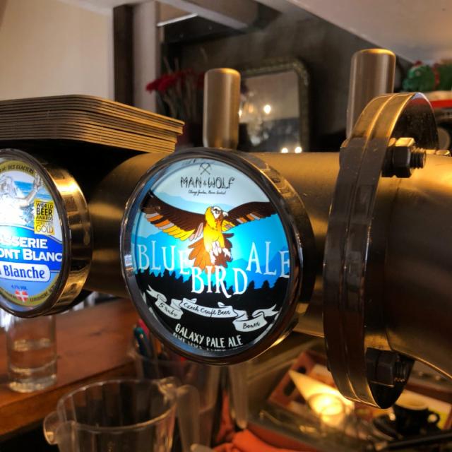 Blue Bird Ale, Man & Wolf