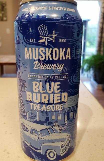 Blue Buried Treasure 5.0%, Muskoka Brewery, Canada