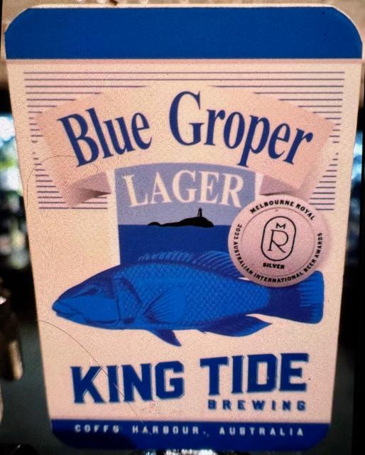 Blue Groper, King Tide Brewing