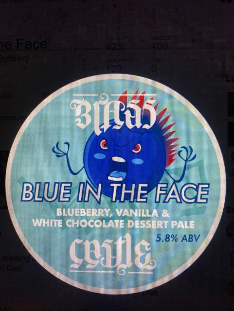 Blue In The Face 5.8%, Brass Castle Brewery, England