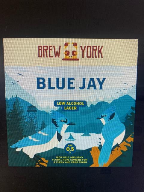 Blue Jay 0.5%, Brew York, England