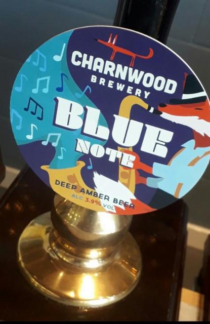 Blue Note 3.9%, Charnwood Brewery, England