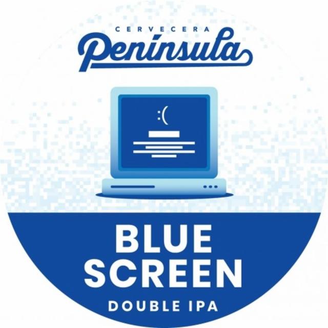 Blue Screen 8.0%, Cervecera Península, Spain