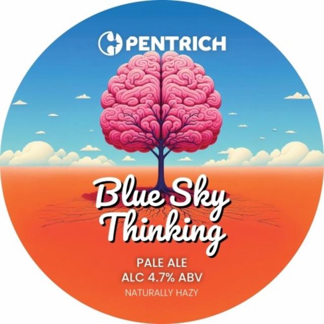 Blue Sky Thinking 4.7%, Pentrich Brewing, England