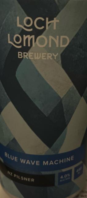 Blue Wave Machine 4.0%, Loch Lomond Brewery, Scotland