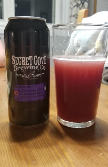 Blueberries Crying in the Grain 5.1%, Secret cove brewing co, Canada