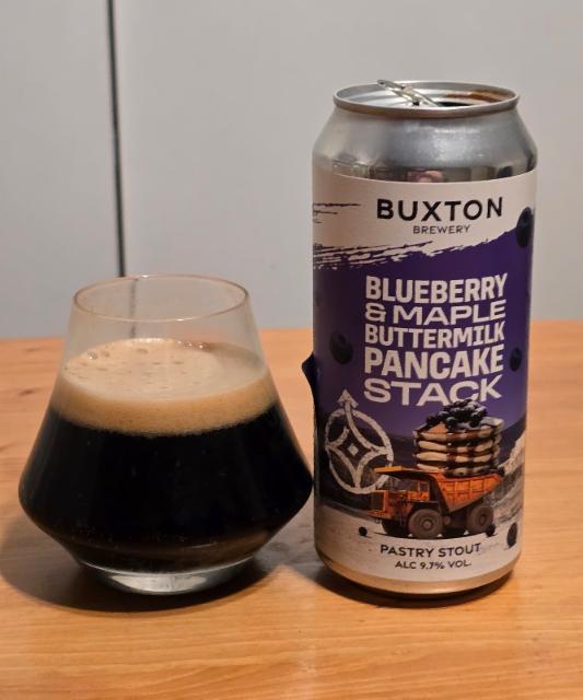 Blueberry & Maple Buttermilk Pancake Stack 9.7%, Buxton Brewery, England