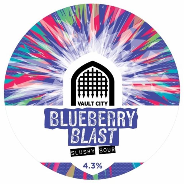 Blueberry Blast Slushy Sour 4.3%, Vault City Brewing, Scotland