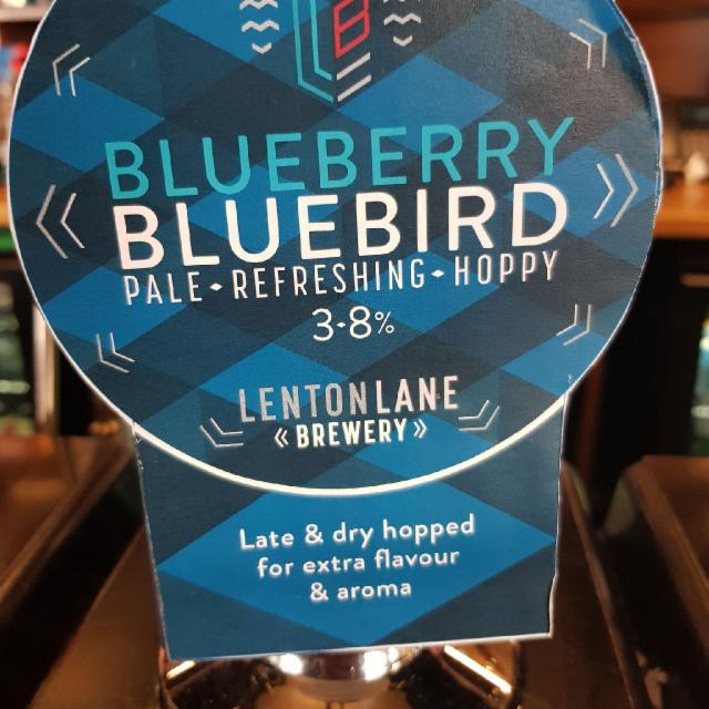 Blueberry Bluebird 3.8%, Lenton Lane Brewery, England