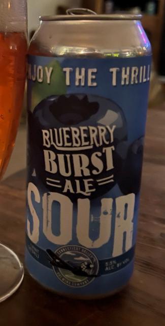 Blueberry Burst Ale Sour 5.5%, Connecticut Valley Brewing, United States