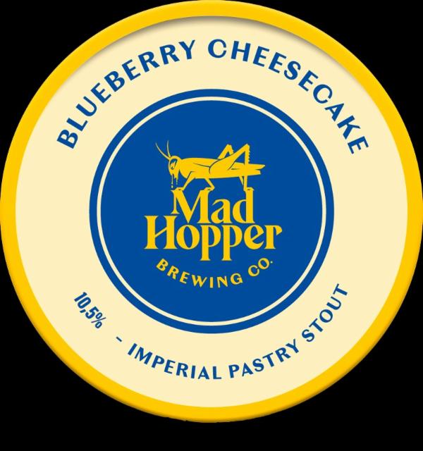 Blueberry Cheesecake 10.5%, Mad Hopper Brewing Co., Finland