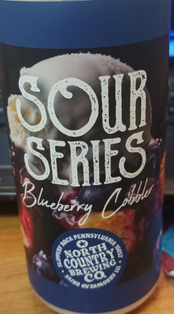 blueberry cobbler 5.0%, North Country Brewing Company, United States