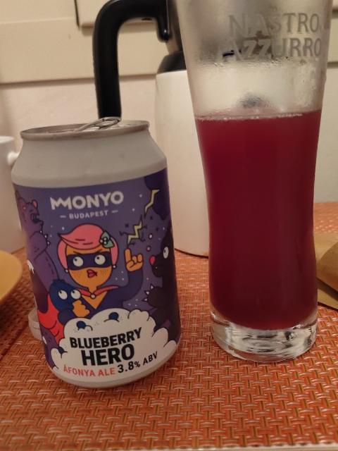 blueberry hero, MONYO Brewing Co