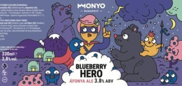 Blueberry Hero 3.8%, MONYO Brewing Co, Hungary