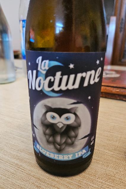 blueberry ipa 6.0%, Brasserie La Nocturne, France
