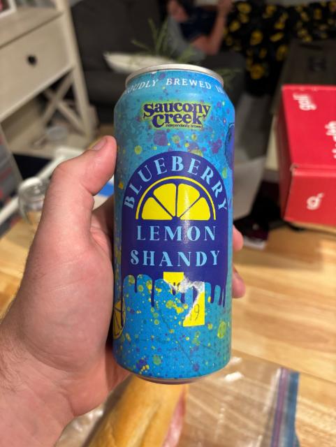 Blueberry lemon shandy, Saucony Creek Brewing Co