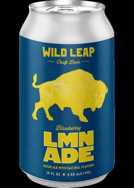 Blueberry LMN ADE 5.5%, Wild Leap Brew Co., United States