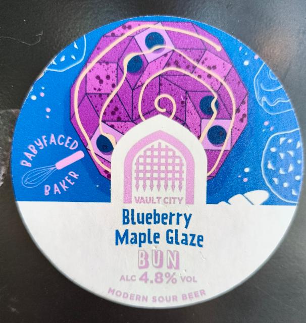 Blueberry Maple Glaze 4.8%, Vault City Brewing, Scotland