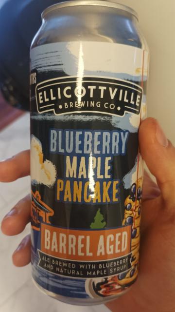 blueberry maple pancake, Ellicottville Brewing