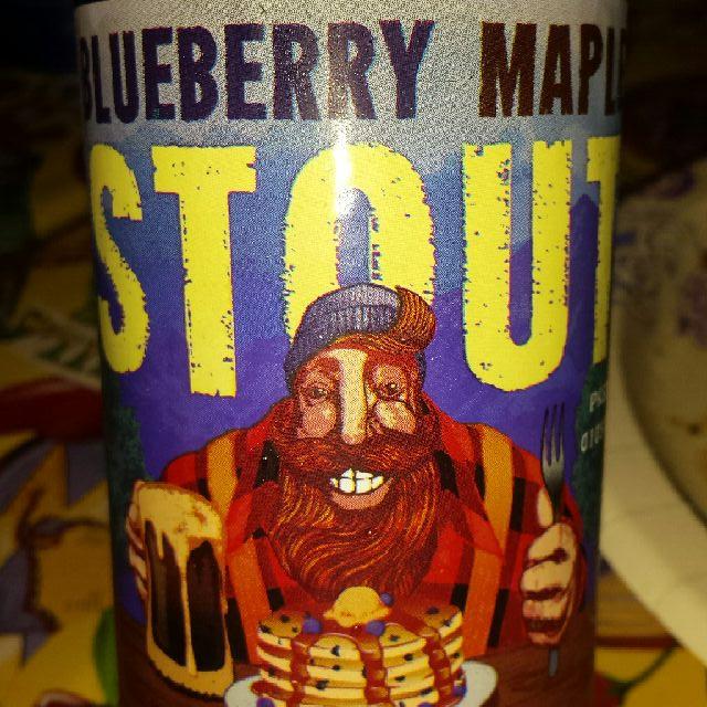 Blueberry Maple Stout 6.0%, Saugatuck Brewing Co., United States