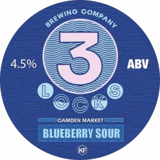 Blueberry Sour 4.5%, 3 Locks Brewery, England