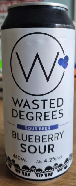 Blueberry sour 4.2%, Wasteddegrees, Scotland