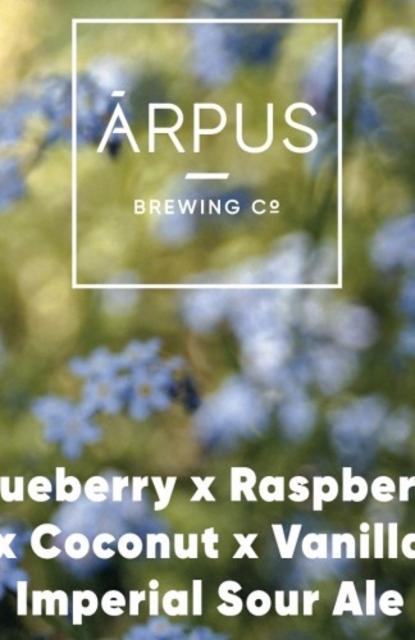 Blueberry x Raspberry x Coconut x Vanilla Imperial Sour Ale 8.0%, Ārpus Brewing Co., Latvia