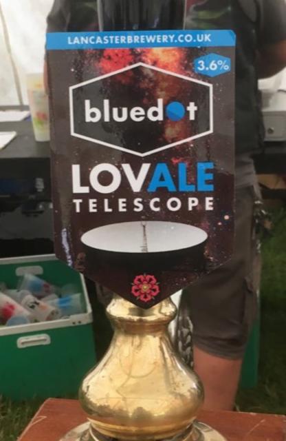 Bluedot Lovale Telescope 3.8%, Lancaster Brewery Ltd, England