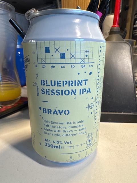 Blueprint - Session IPA - Bravo, Sawmill Brewery