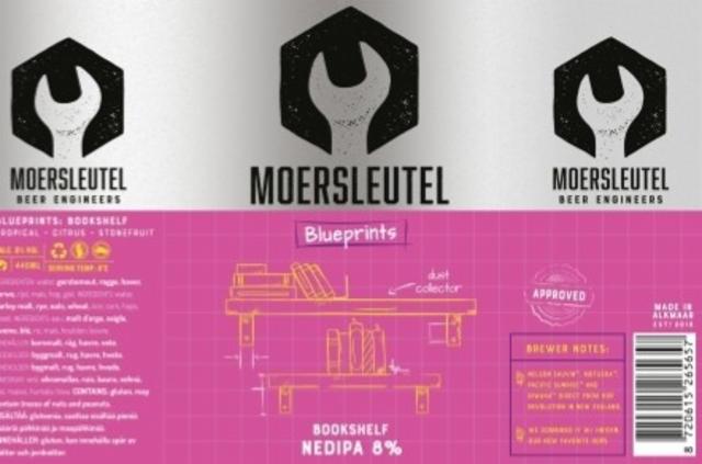 Blueprints - Bookshelf 8.0%, Brouwerij De Moersleutel, Netherlands