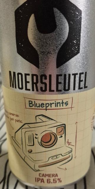blueprints - camera 6.5%, Brouwerij De Moersleutel, Netherlands