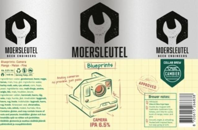 Blueprints - Camera, Brouwerij De Moersleutel